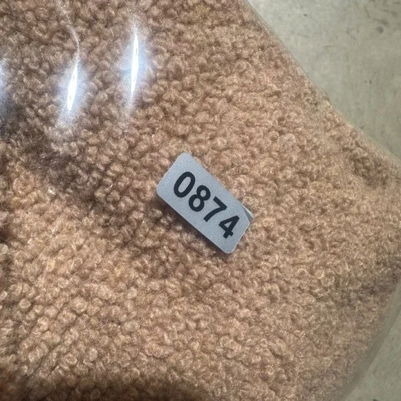 Patagonia Fleece Pullover Womens Large Brown Wool Blend 22935 EXCELLENT 1/4 Zip - Picture 10 of 10